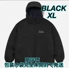 ENNOYとスタイリスト私物 PADDED NYLON HOODIE BLACK