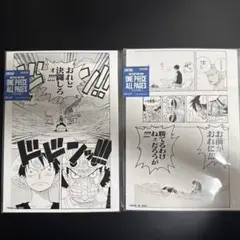 ワンピース ONEPIECE base shop all pages B4サイズ - メルカリ