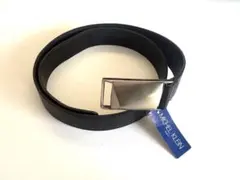 MICHEL KLEIN PARIS 未使用 ベルクロベルト ブラック シルバーのサムネイル