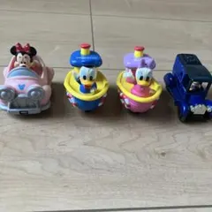 ミニーマウス・ドナルド・デイジー ミニカーセット　トミカ　4個セット