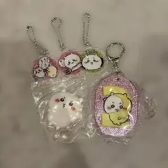 「新品」ちいかわ ラメアクリルキーホルダーセット