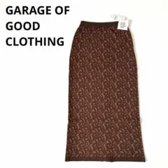 GARAGE OF GOOD CLOTHING カットジャガード柄 タグ付
