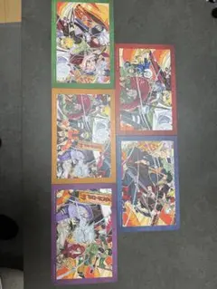 NARUTO ナルト 色紙　5枚