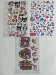 サンリオボンボンドロップシール正規品おすそわけ3点セット