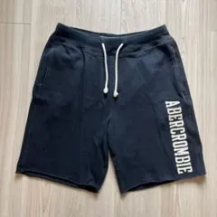 Abercrombie & Fitch ハーフパンツ ネイビー コットン