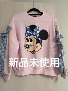 ミニーマウス プリント スウェット ピンク