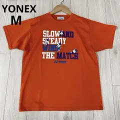 YONEX ドライTシャツ M オレンジ バドミントン テニス ロゴのサムネイル