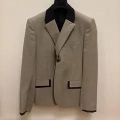 SAINT LAURENT PARIS エディ期 12aw 襟レザー ジャケット - メルカリ