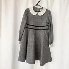 KUMIKYOKU チェック柄 ワンピース