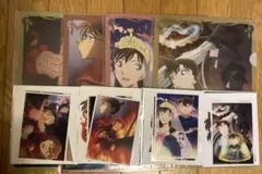 名探偵コナン　セガラッキーくじ　クリアファイル　ブロマイド　ステッカー