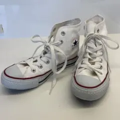 CONVERSE ホワイト ハイカットスニーカー22cm
