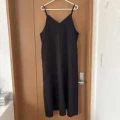 GU ブラック キャミワンピース M