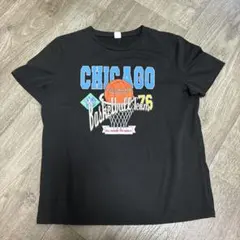 SHEIN バスケプリント Tシャツ ブラック 11-12Y 140のサムネイル