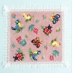 おまけ付き♡近沢レース×フェイラー♡ハイジ♡タオルハンカチ（ピンク）新品未使用