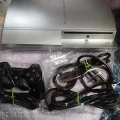 【動作品】PlayStation 3 本体 シルバー コントローラー付き