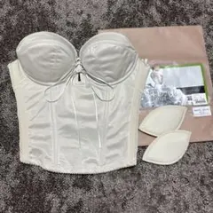 ブライダルボーテ♡ C70 M バックレス　ビスチェ セット！ ブライダルボーテ♡ C70 M バックレス ビスチェ セット！ バック