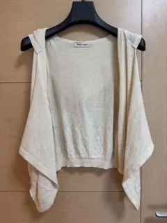 chambre de nimes シャンブルドニーム フードニットベストのサムネイル