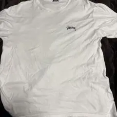 Stüssy ホワイト Tシャツ シャドーマン tシャツ