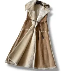 Max Mara MARELLA マレーラ テディベア ロング ジレ ボア - メルカリ