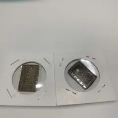 安政一分銀 新一分銀 Da 銀座常是 古銭 PCGS MS64 未使用 鑑定品