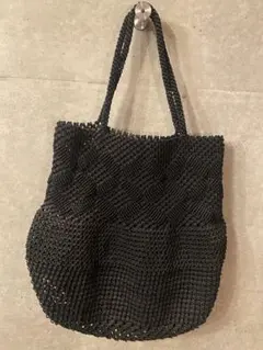 M05/031 黒珊瑚 ハンドバッグ ビーズバッグ パーティーバック ブラック M05/031 黒珊瑚 ハンドバッグ ビーズバッグ パーティーバック ブラック