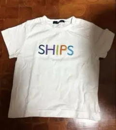 SHIPS KIDS 80cm SHIPSロゴTEE