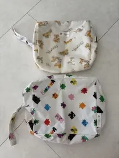 おむつポーチ 2個セット