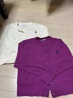 U.S.POLO ASSN カーディガン 2色セット