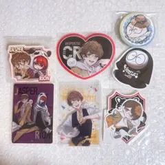 Crazy Raccoon CRフェス ステッカー 缶バッジ じゃすぱー