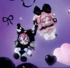 キャラクターぬいぐるみ 2体セット　マイメロスカルパンダ