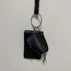 着画あり!!クロコ型押し風 コンボ マルチショルダーバック
