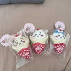 ちいかわ　クレープくじC賞　うさぎ、ちいかわ、はちわれ　3個セット