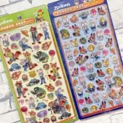 【国内正規品】 ボンボンドロップシール ズートピア 大 ディズニー mini