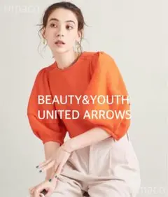 BEAUTY&YOUTH◆シアーボリュームスリーブ ブラウス