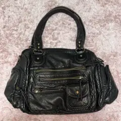 SHEIN STEPHIECATHY ウォッシュ加工 ショルダーバッグ