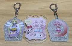 セーラームーン　キーホルダー　クリップ
