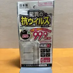 驚異の抗ウイルスフィルム　ウィルスが99.9%減少
