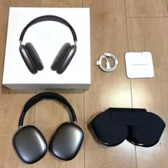 Apple AirPods Max スペースグレイ 本体　付属品付き　第一世代のサムネイル