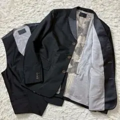 【美品】DIESEL BLACK GOLD テーラードジャケット　ベスト　黒