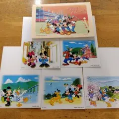 Disney Character ポストカードセット