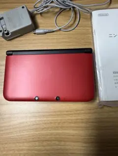 ニンテンドー3DS LL レッド 本体・タッチペン・充電器・説明書付き