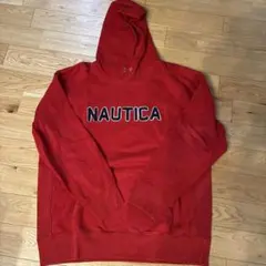 NAUTICA レッド パーカー XLのサムネイル