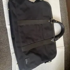 COACH 黒のナイロン/レザーダッフルバッグ 2Way - メルカリ