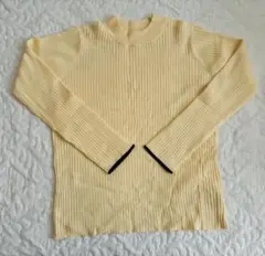 DISCOAT モチモチリブパイピングハイネック《WEB限定》