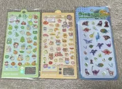 ボンボンドロップシール　ウォーターシール　3点