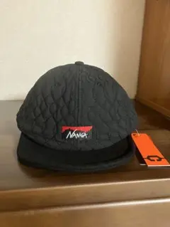 NANGA キルティング ブラックキャップ