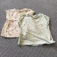 赤ちゃん本舗　子供用Tシャツ2枚セット　90cmのサムネイル