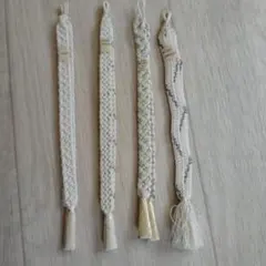 レディース伝統的な羽織紐4セット