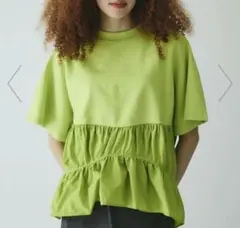 HeRIN.CYE ヘリンドットサイcut tops ライムのサムネイル