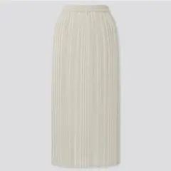【UNIQLO】タグ付き未使用　シフォンプリーツナロースカートSのサムネイル